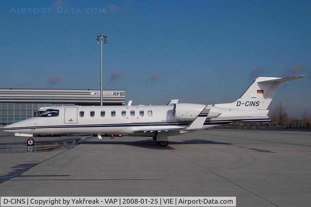D-CINS, 2007 Learjet 45 C/N 45-347, Aerodienst Learjet 45