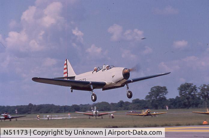 N51173, 1944 Fairchild M-62A C/N 10564AE, Airshow 1984