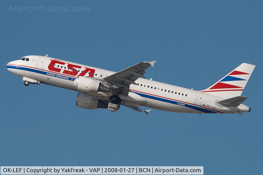 OK-LEF, 2006 Airbus A320-214 C/N 2758, CSA Airbus 320