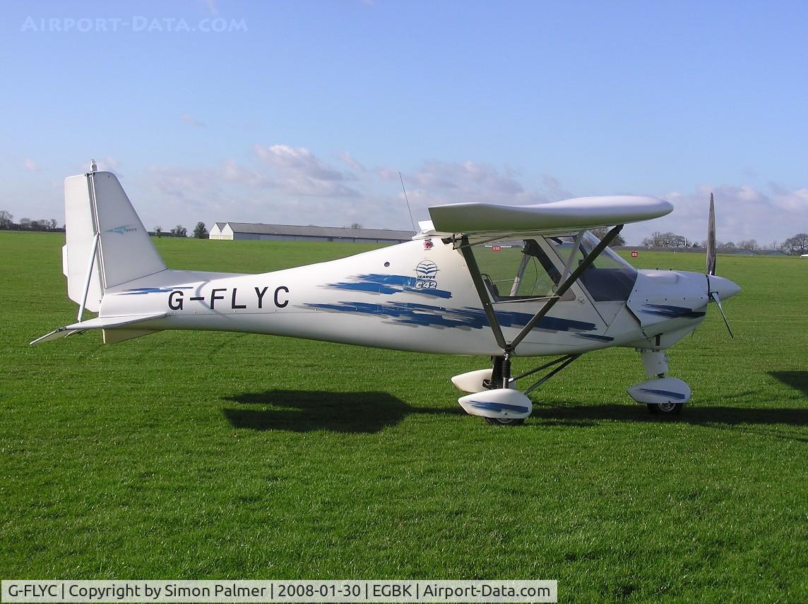 G-FLYC, 2005 Comco Ikarus C42 FB100 C/N 0503-6656, Ikarus C42 visiting Sywell