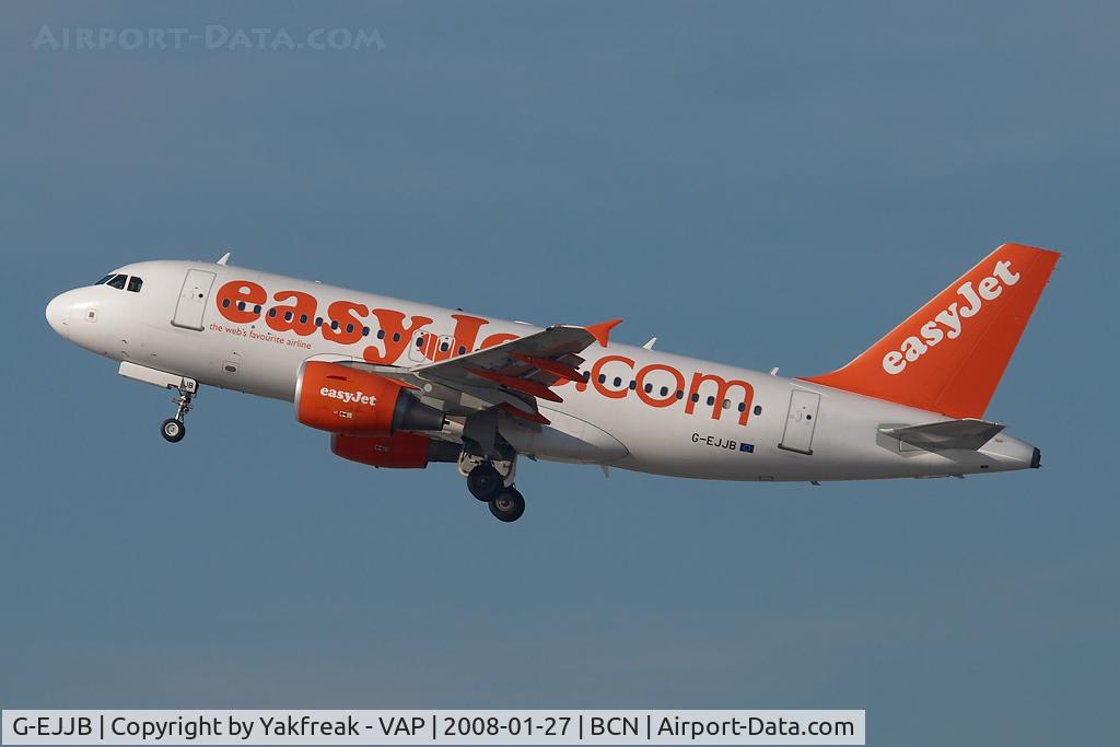 G-EJJB, 2004 Airbus A319-111 C/N 2380, Easyjet Airbus 319