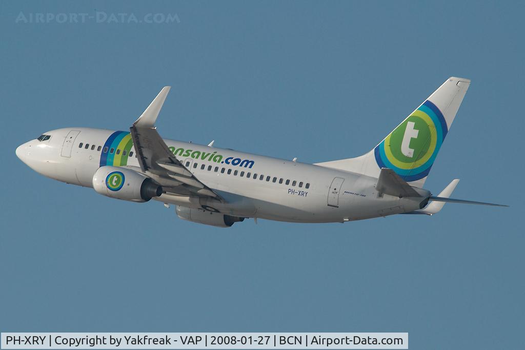 PH-XRY, 2003 Boeing 737-7K2 C/N 33463, Transavia Boeing 737-700