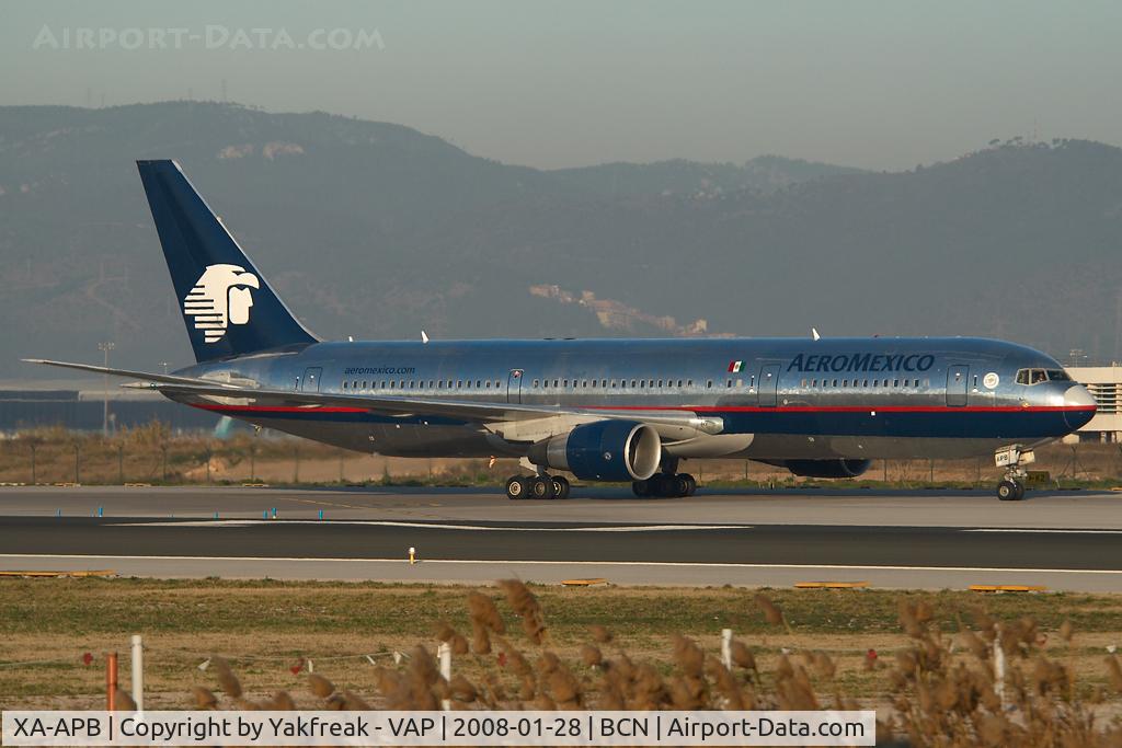 XA-APB, 1998 Boeing 767-3Q8/ER C/N 27618, Aeromexico Boeing 767-300