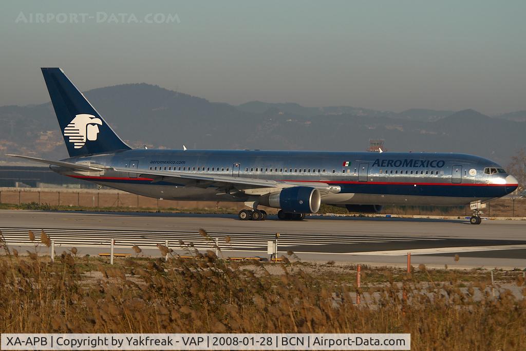 XA-APB, 1998 Boeing 767-3Q8/ER C/N 27618, Aeromexico Boeing 767-300