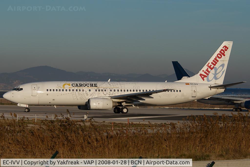 EC-IVV, 2000 Boeing 737-883 C/N 28323, Air Europa Boeing 737-800