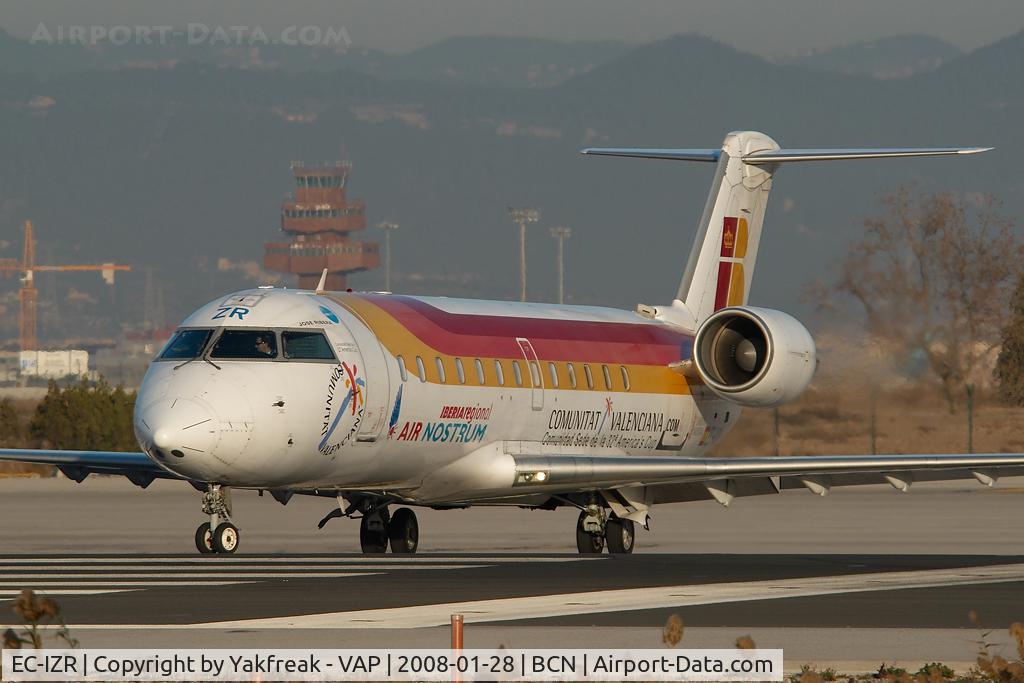 EC-IZR, 2004 Airbus A320-214 C/N 2242, Air Nostrum Canadair Regionaljet