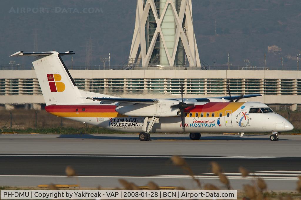 PH-DMU, 2001 Bombardier DHC-8-315 Dash 8 C/N 568, Air Nostrum Dash8-300