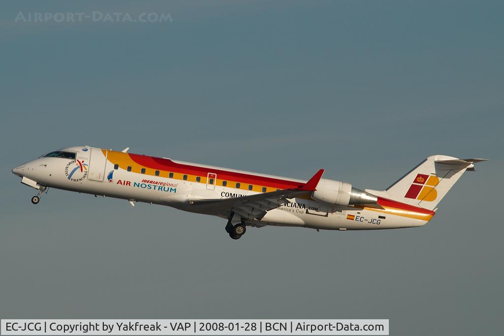 EC-JCG, 2004 Bombardier CRJ-200ER (CL-600-2B19) C/N 7973, Air Nostrum Regionaljet