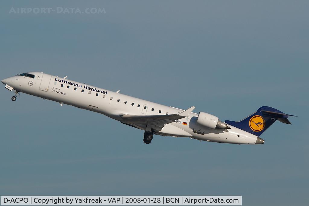 D-ACPO, 2003 Canadair CRJ-701ER (CL-600-2C10) Regional Jet C/N 10085, Lufthansa Regionaljet 700