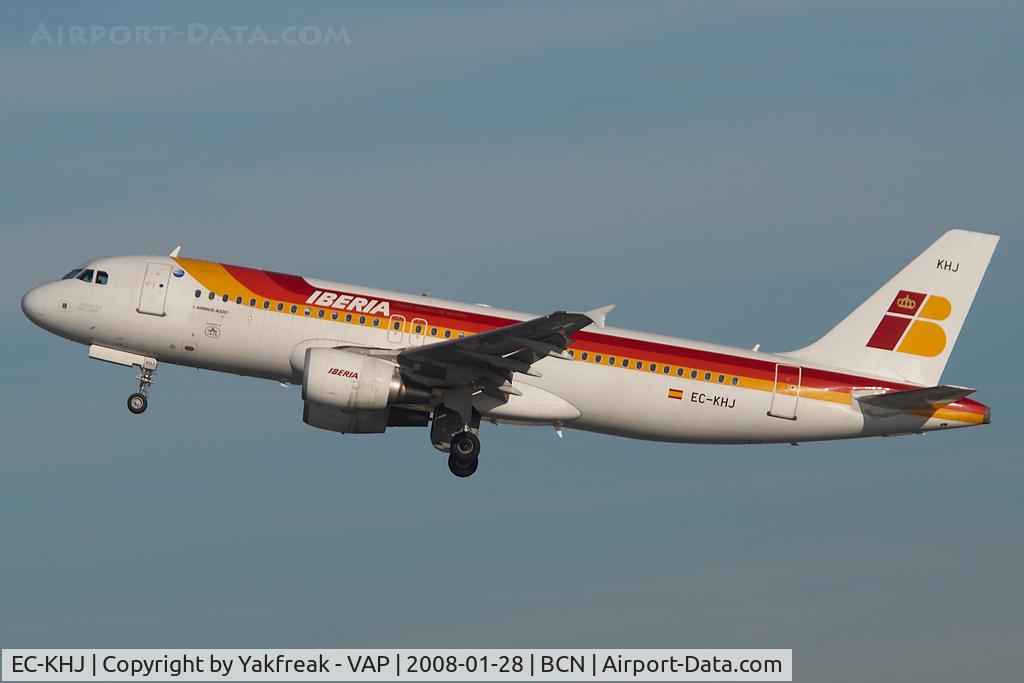 EC-KHJ, 2004 Airbus A320-214 C/N 2347, Iberia Airbus 320