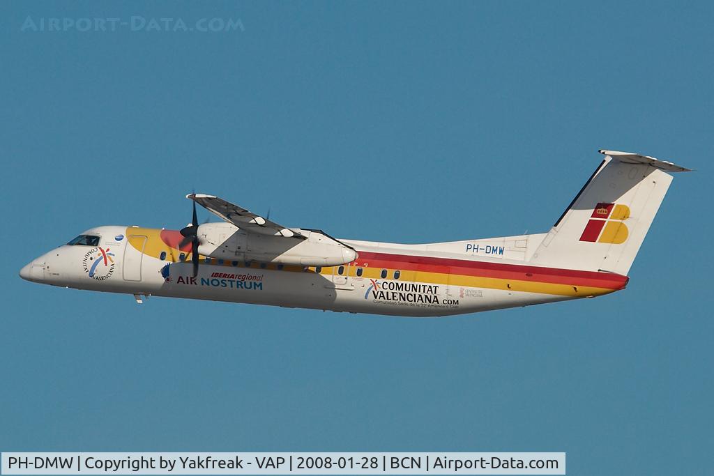PH-DMW, Bombardier DHC-8-315 Dash 8 C/N 573, Air Nostrum Dash 8-300