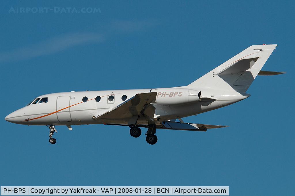 PH-BPS, 1974 Dassault Mystère-Falcon 20-F5B C/N 321, Falcon 20
