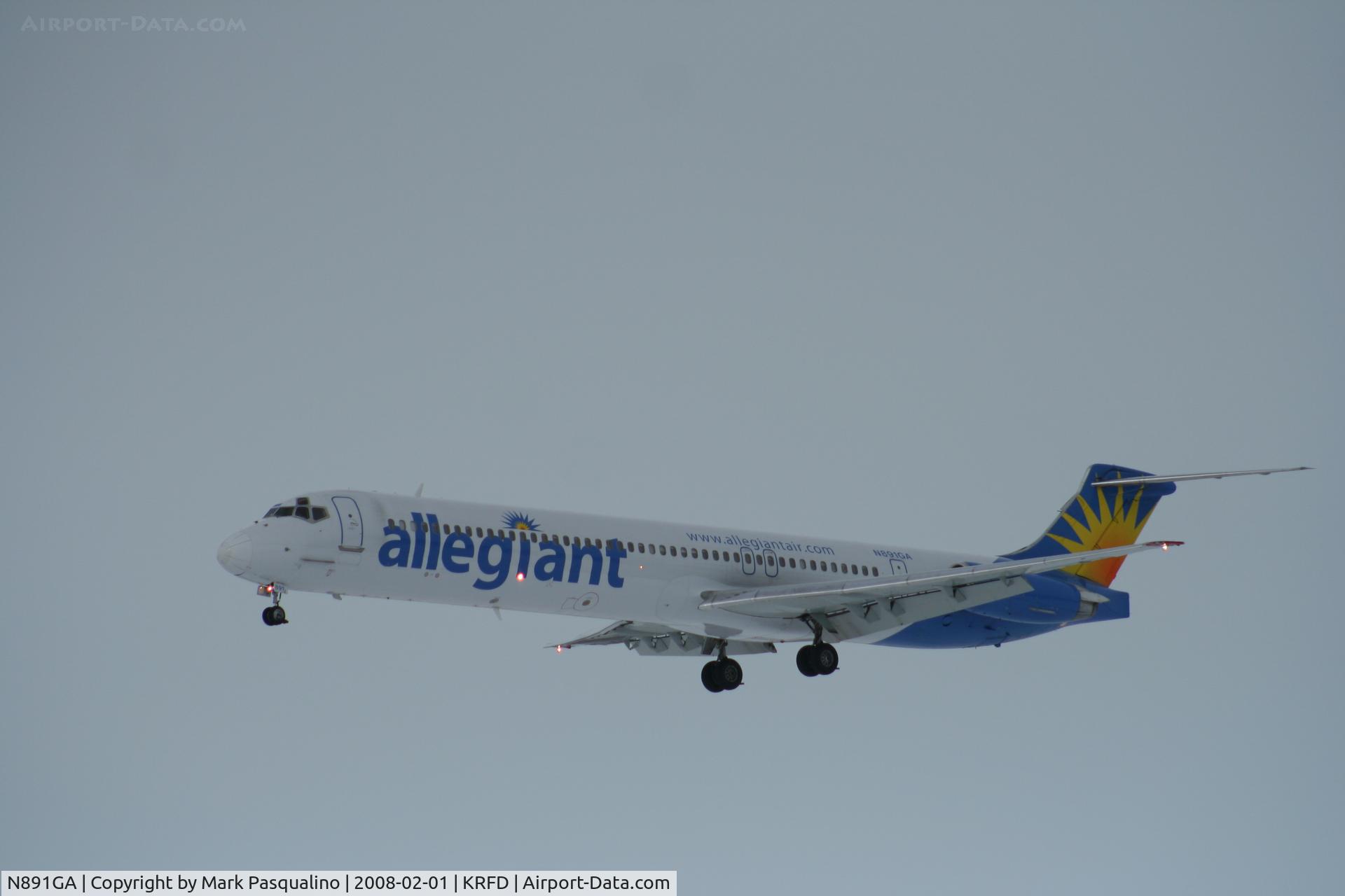 N891GA, 1986 McDonnell Douglas MD-83 (DC-9-83) C/N 49423, MD-83
