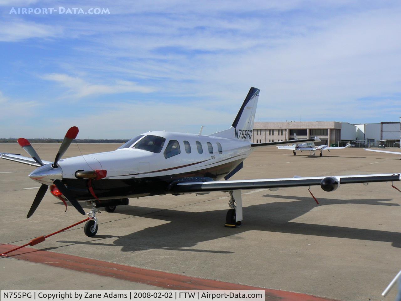 N755PG, 1990 Socata TBM-700 C/N 001, At Meacham Field
