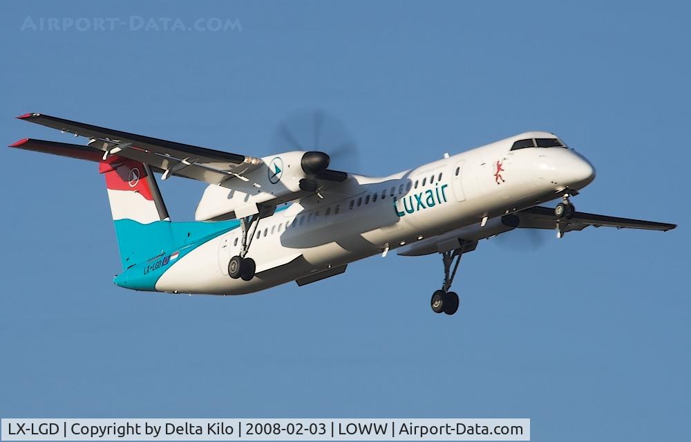 LX-LGD, 2007 De Havilland Canada DHC-8-402Q Dash 8 C/N 4171, Luxair Dash 8-402