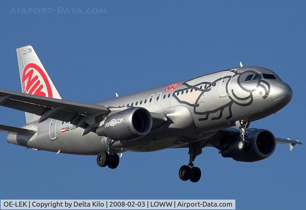 OE-LEK, 2007 Airbus A319-112 C/N 3019, NIKIS A319-112
