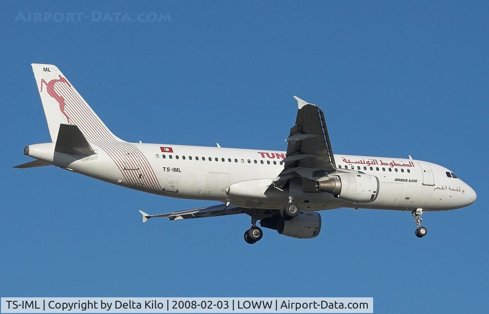 TS-IML, 1999 Airbus A320-211 C/N 0958, TUNISAIR