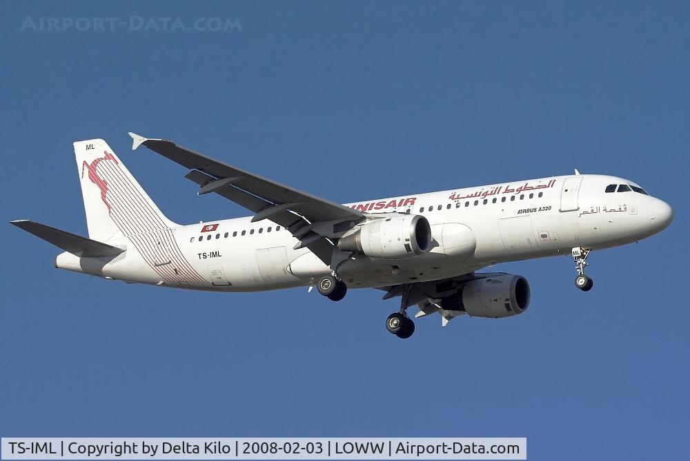 TS-IML, 1999 Airbus A320-211 C/N 0958, TUNISAIR