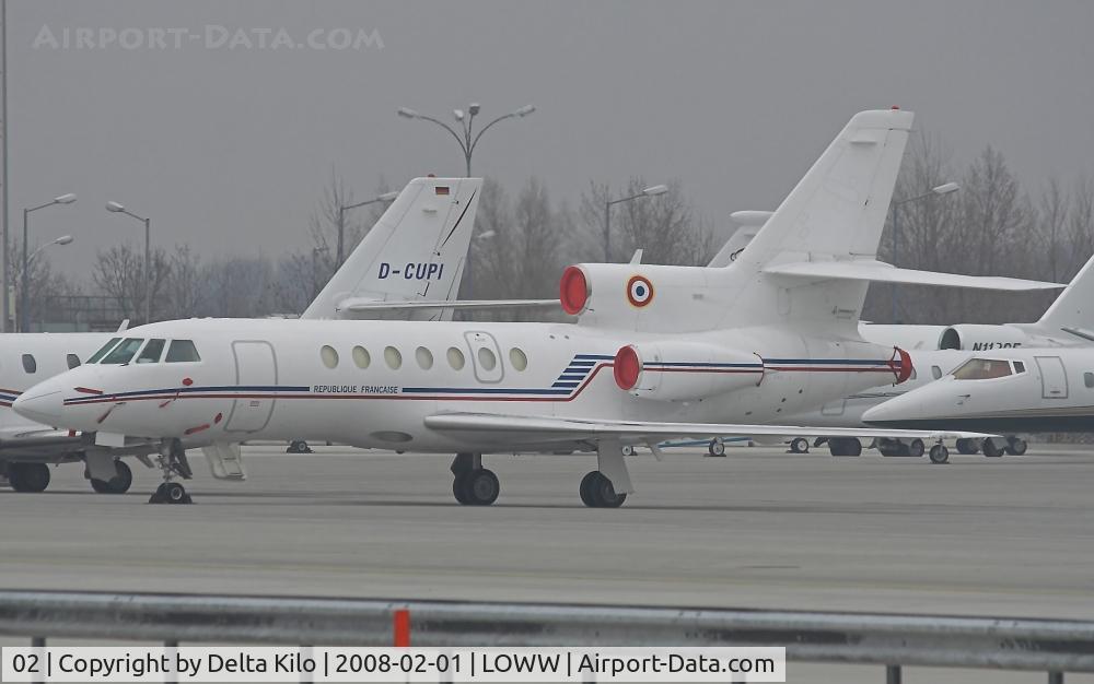 02, 1985 Dassault-Breguet Falcon (Mystere) 900 C/N 2, AIR FORCE FRANCE