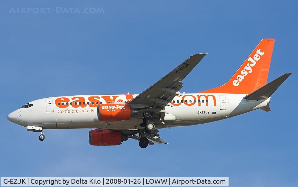 G-EZJK, 2002 Boeing 737-73V C/N 30246, Easyjet Boeing 737