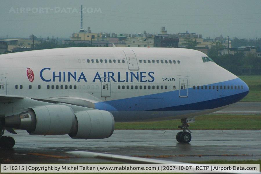 B-18215, 2005 Boeing 747-409 C/N 33737, China Airlines