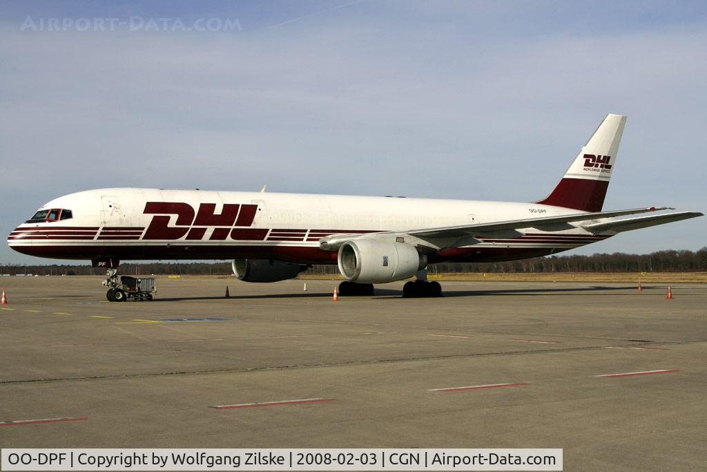 OO-DPF, 1982 Boeing 757-236/SF C/N 22173, visitor