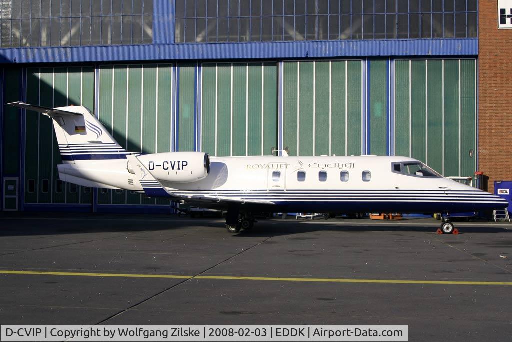 D-CVIP, Gates Learjet 55 C/N 55-109, visitor