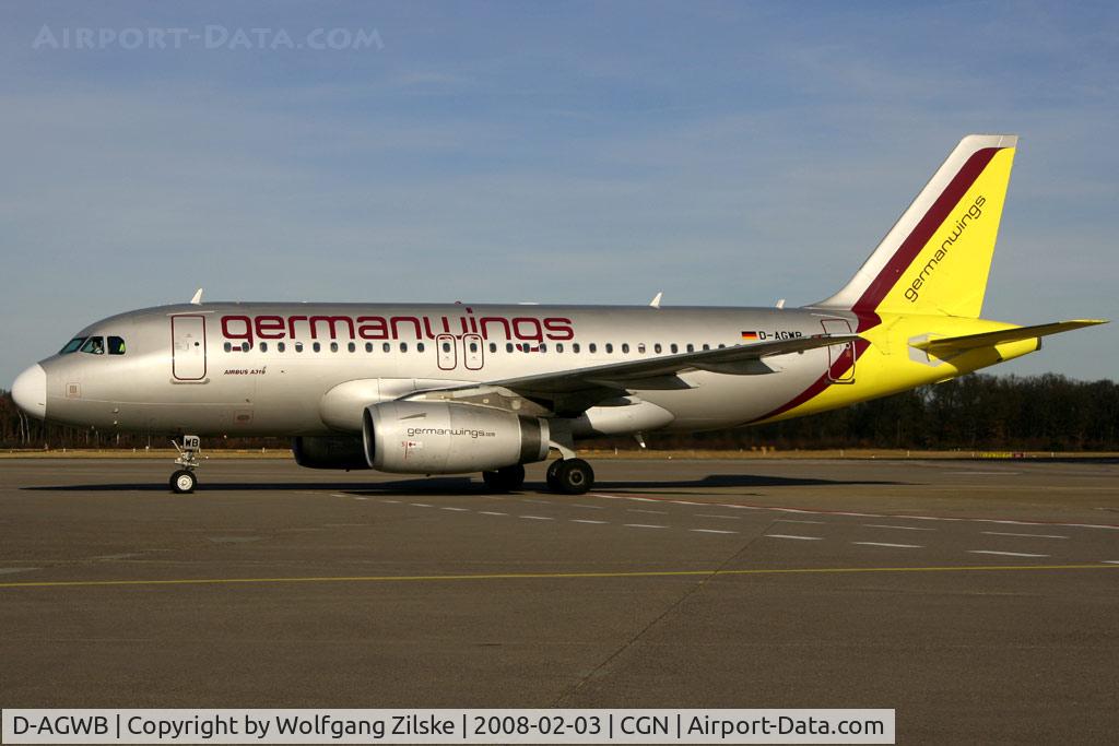 D-AGWB, 2006 Airbus A319-111 C/N 2833, visitor