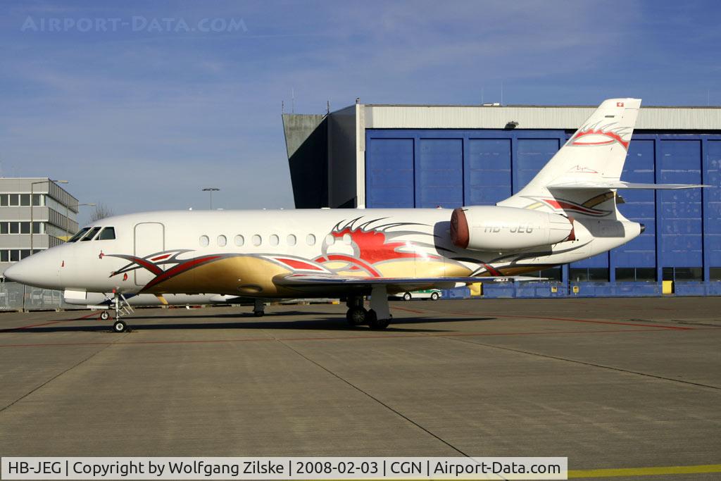 HB-JEG, 2004 Dassault Falcon 2000EX C/N 34, visitor