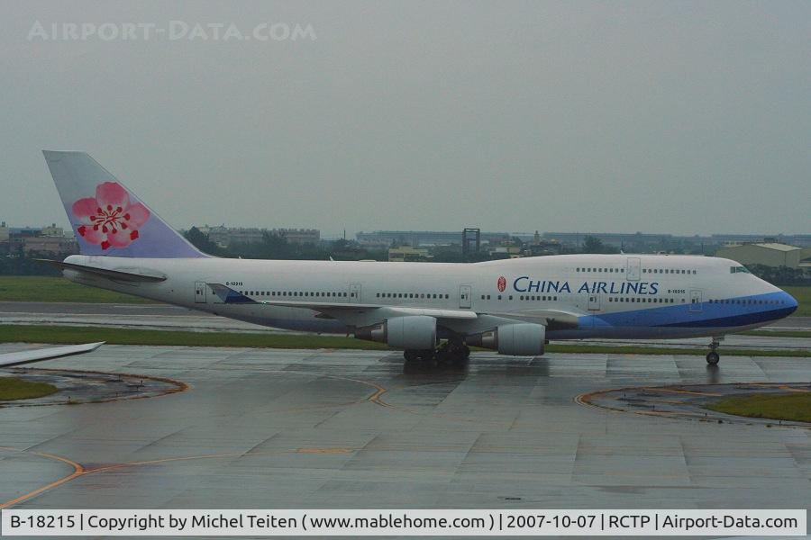 B-18215, 2005 Boeing 747-409 C/N 33737, China Airlines