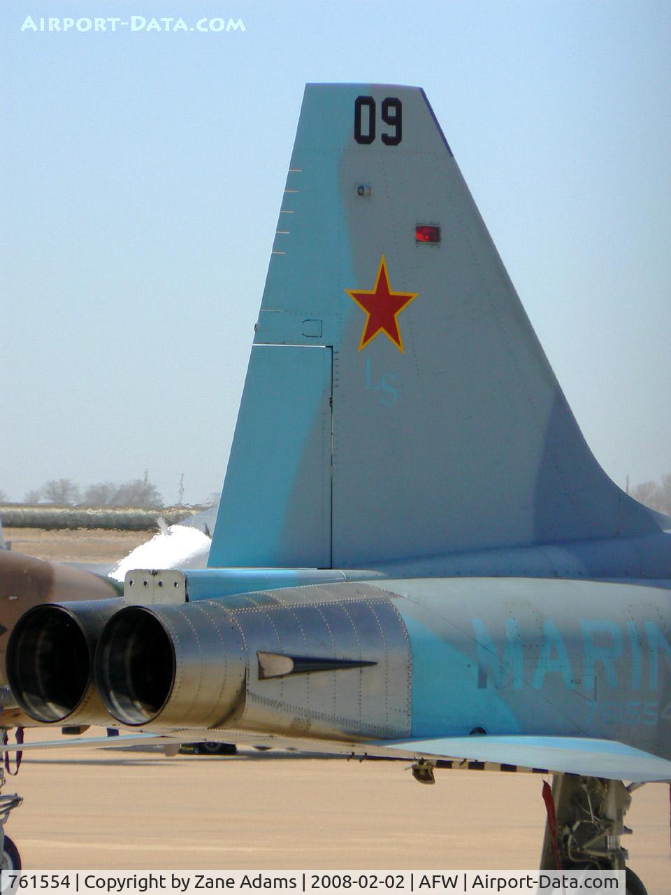 761554, Northrop F-5N Tiger II C/N L.1029, Marine F-5 Agressor of VMFT-401 at Alliance Fort Worth