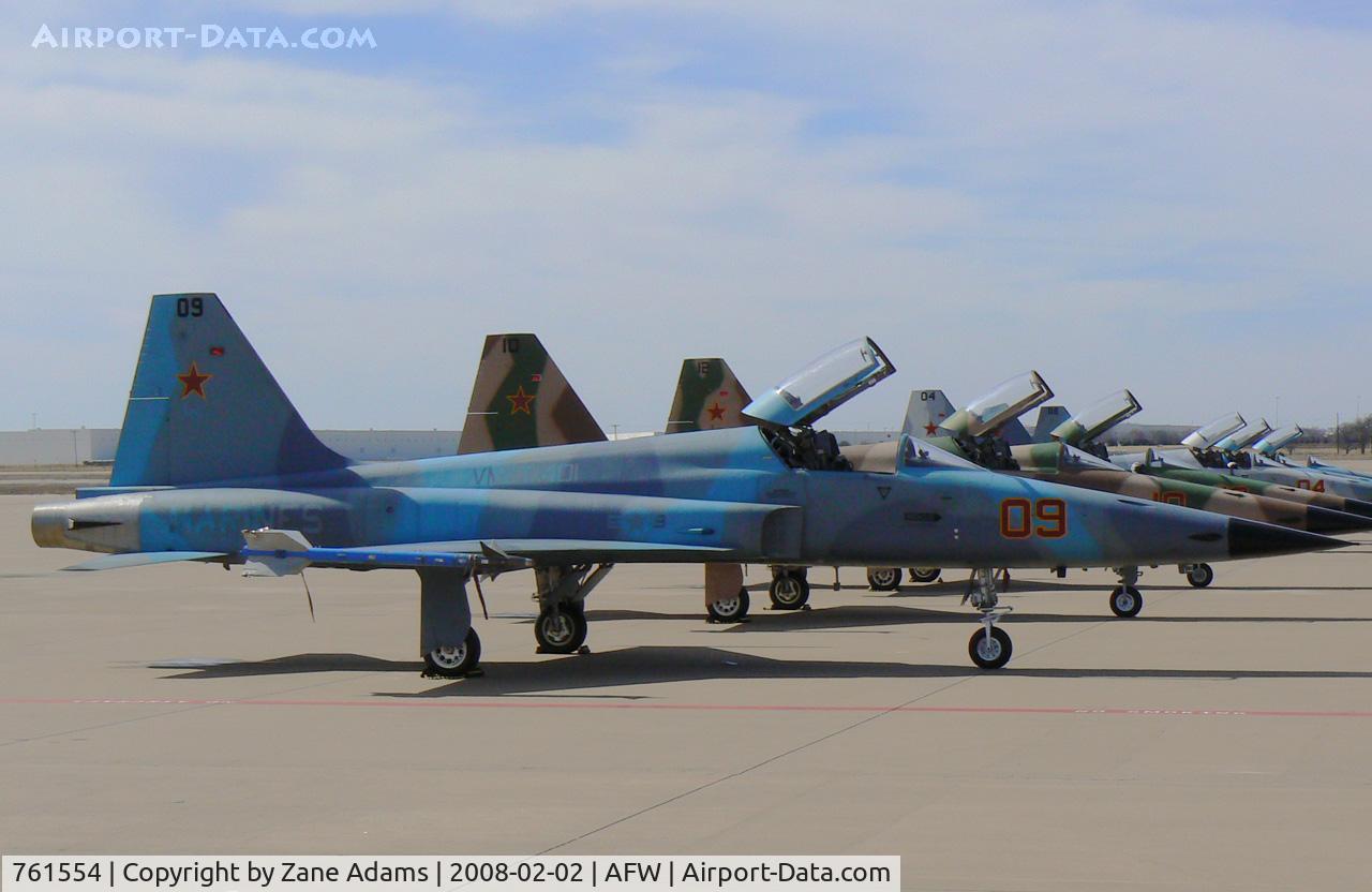 761554, Northrop F-5N Tiger II C/N L.1029, Marine F-5 Agressor of VMFT-401 at Alliance Fort Worth