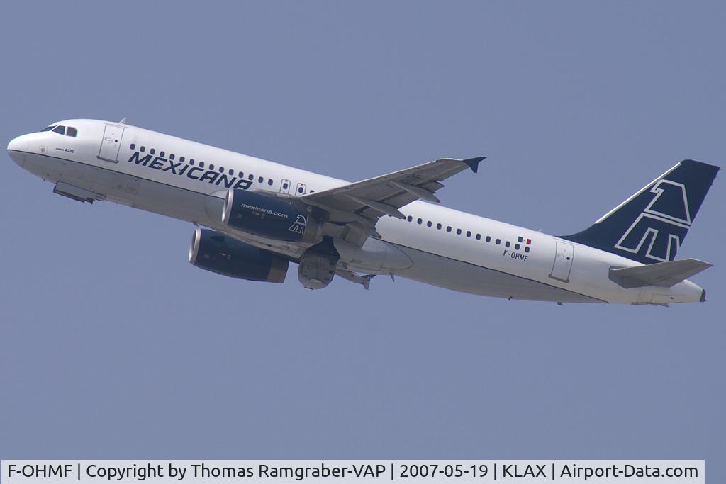 F-OHMF, 1991 Airbus A320-231 C/N 0259, Mexicana Airbus A320