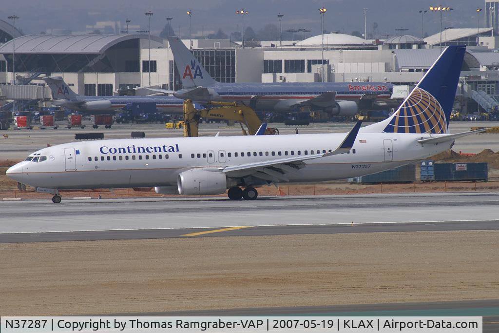 N37287, 2004 Boeing 737-824 C/N 31636, Continental Airlines Boeing 737-800
