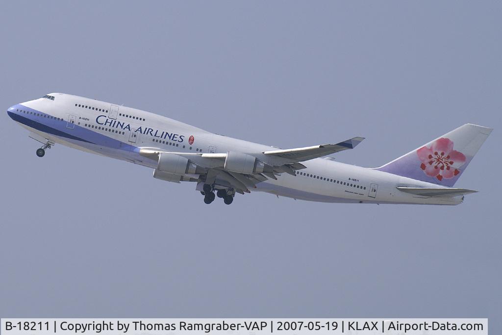 B-18211, 2004 Boeing 747-409 C/N 33735, China Airlines Boeing 747-400