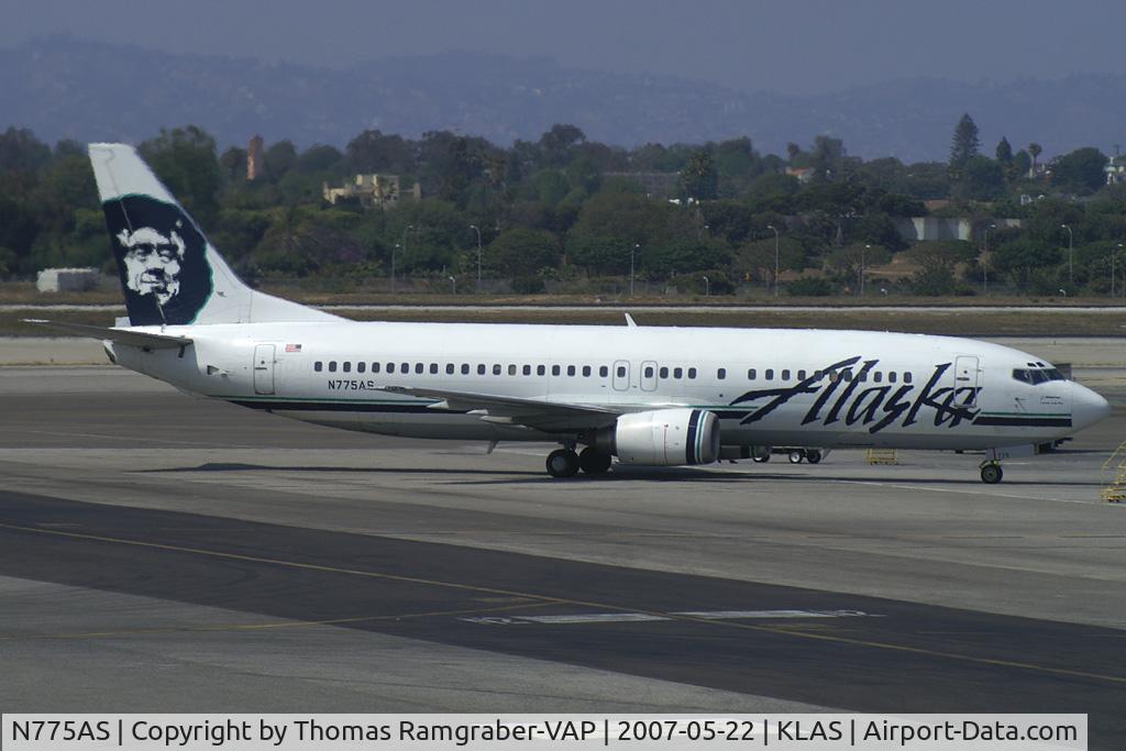 N775AS, 1993 Boeing 737-4Q8 C/N 25108, Alaska Airlines Boeing 737-400