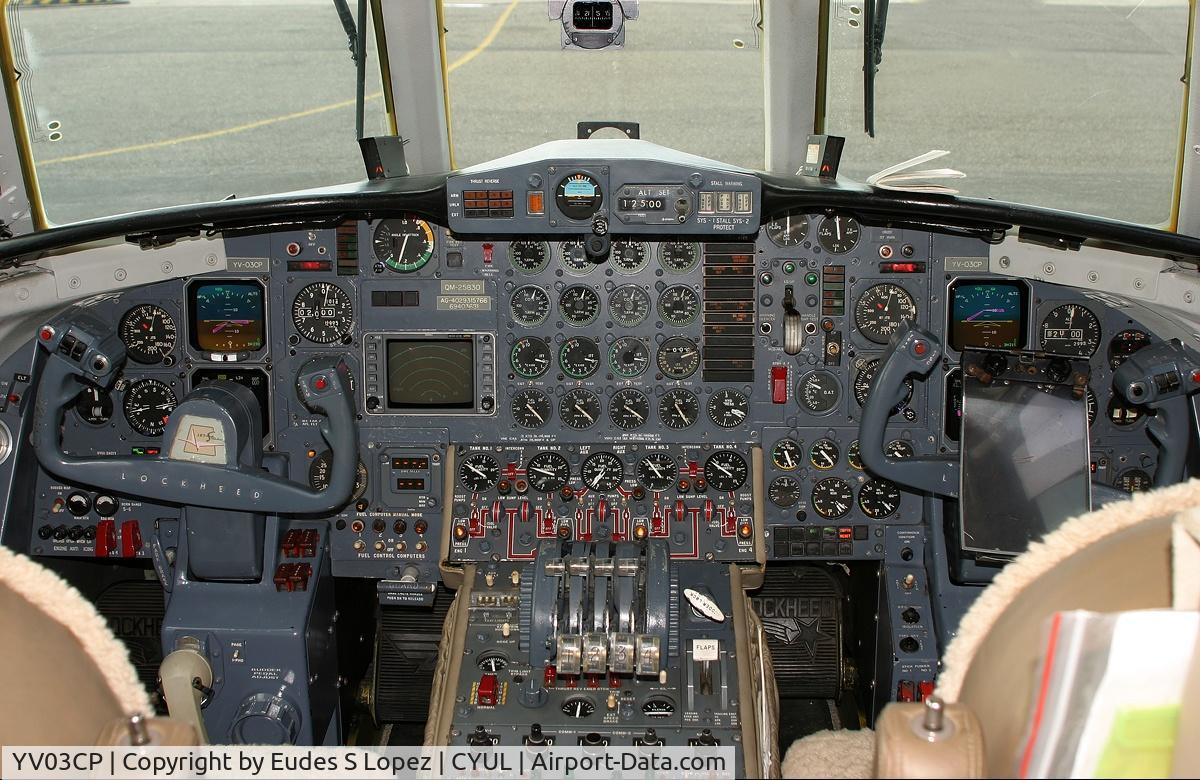 YV03CP, 1962 Lockheed L-1329 JetStar 731 C/N 5106, Cockpit