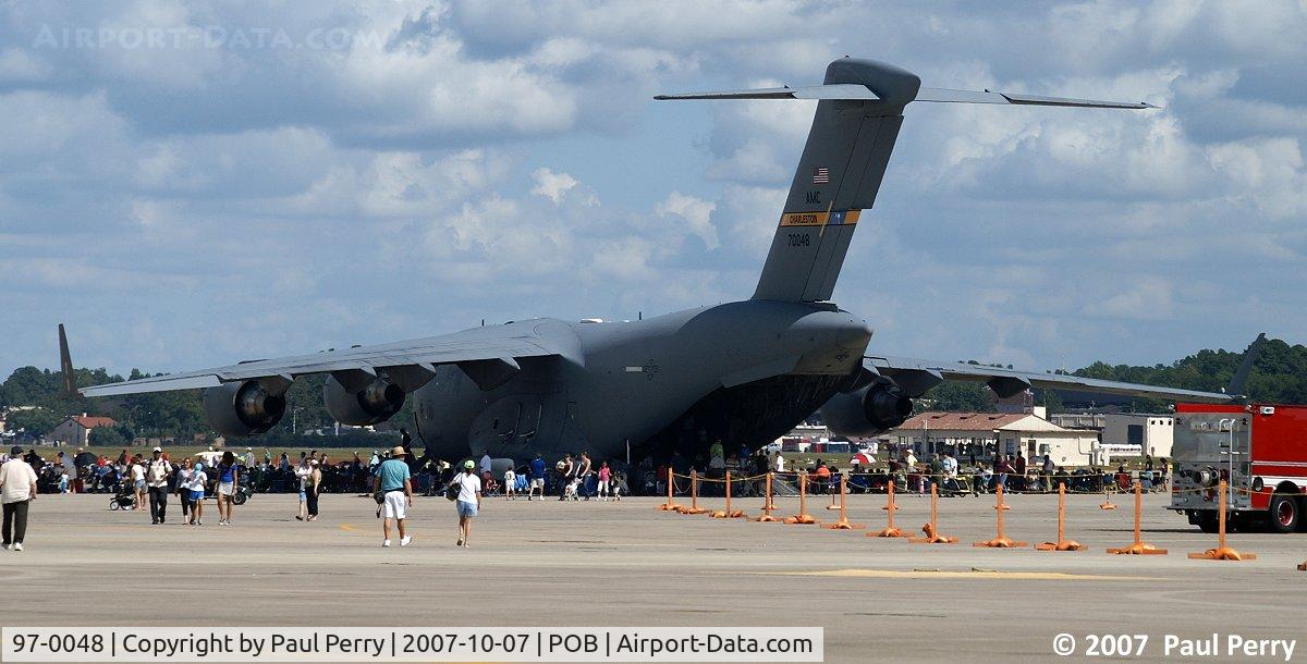 97-0048, 1997 Boeing C-17A Globemaster III C/N P-48, Now, thats a hauler