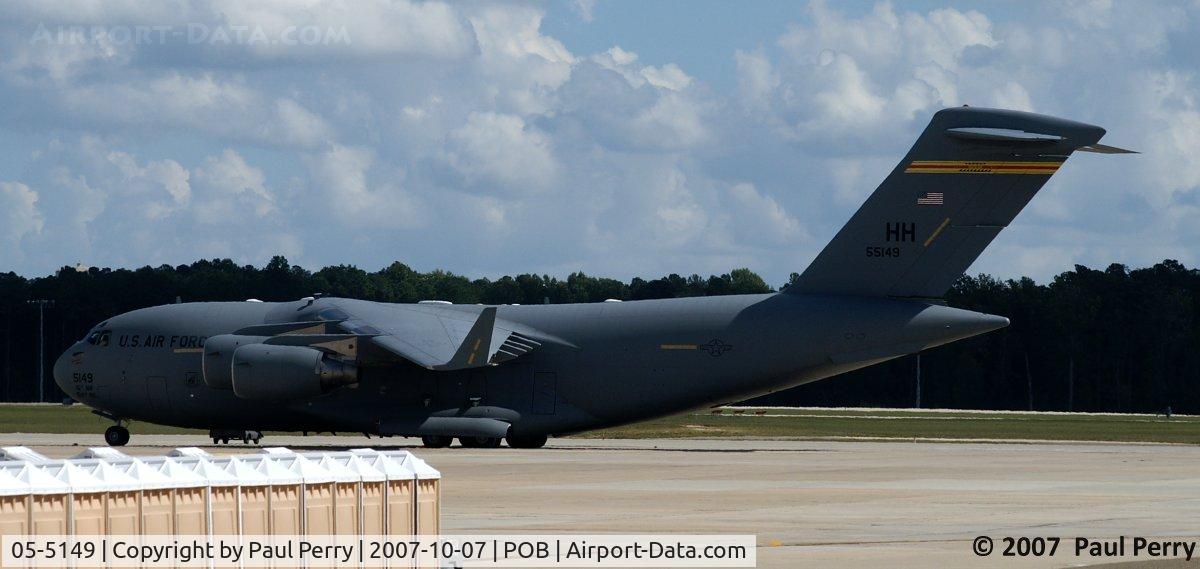 05-5149, 2005 Boeing C-17A Globemaster III C/N P-149, In for a visit, not on the static ramp