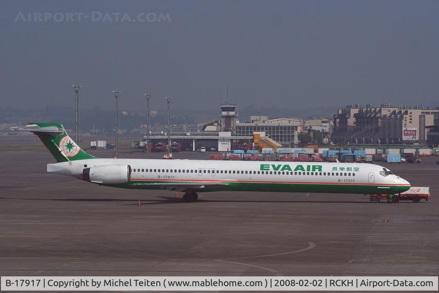 B-17917, 1997 McDonnell Douglas MD-90-30 C/N 53572, EVA Air