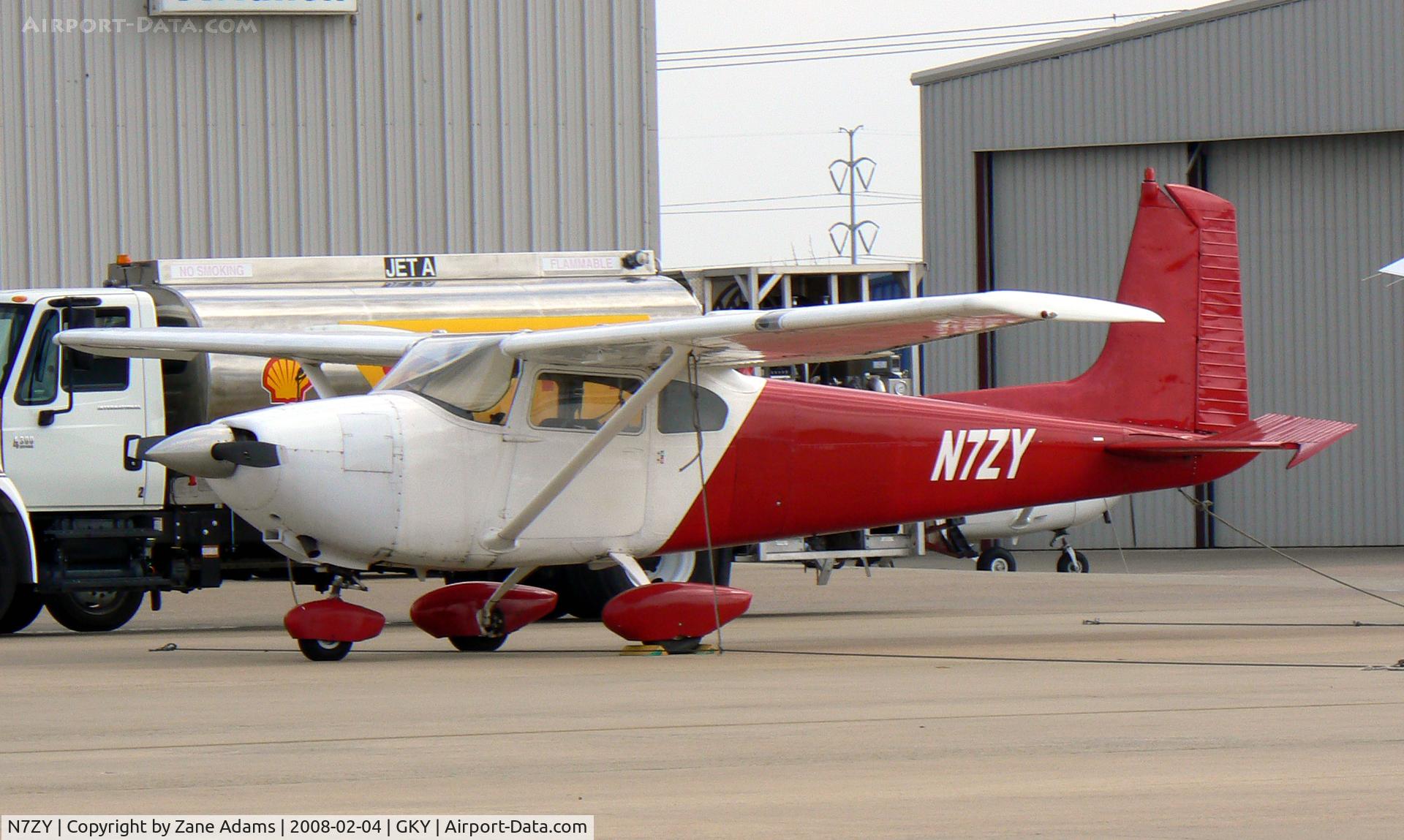 N7ZY, 1957 Cessna 182A Skylane C/N 34228, At Arlington Municipal