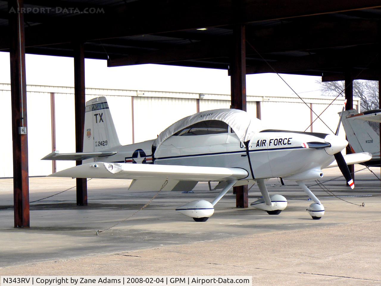 N343RV, 2006 Vans RV-8A C/N 82429, Van's RV-8A at Grand Prairie Municipal