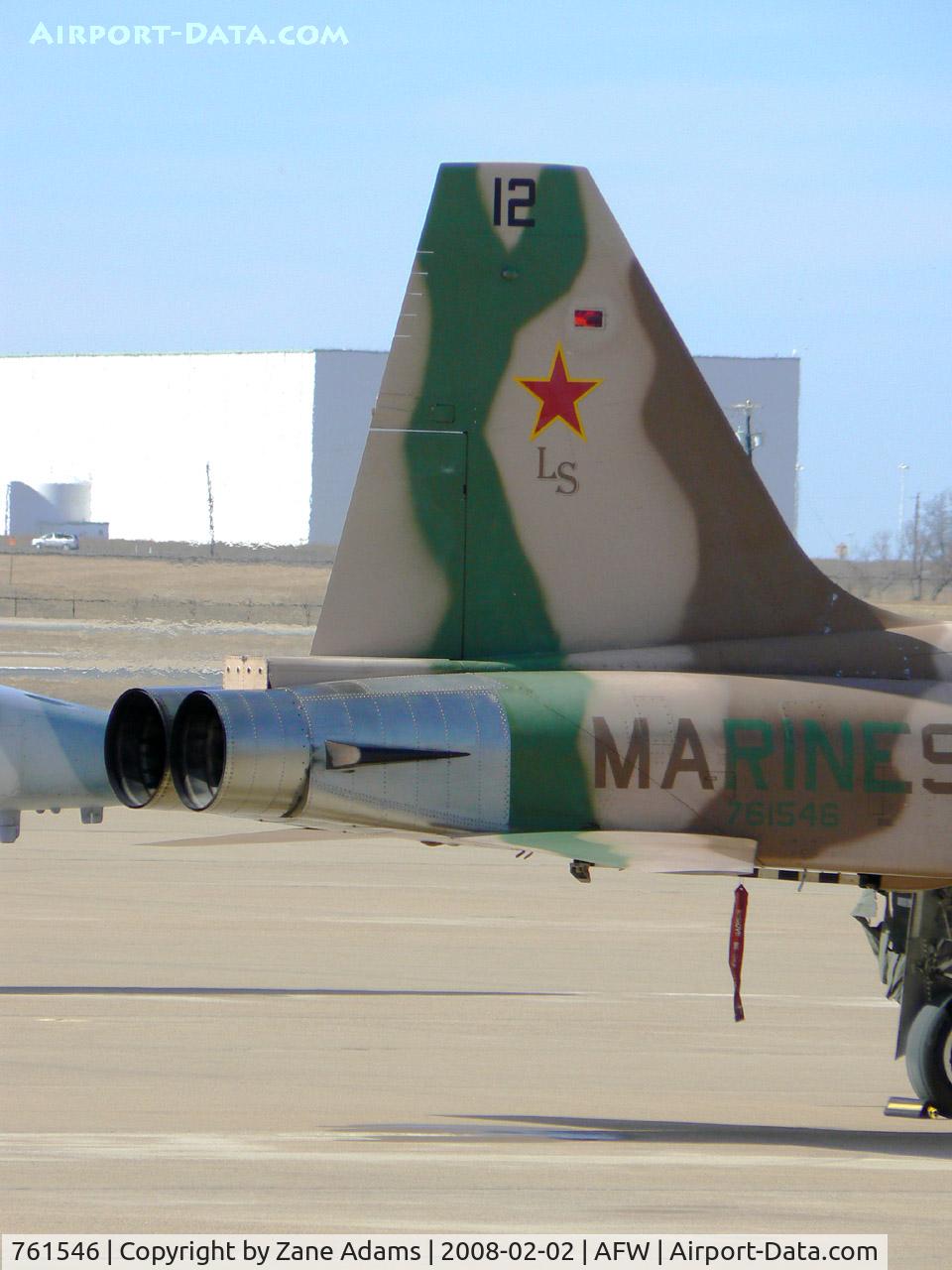 761546, Northrop F-5N Tiger II C/N L.1021, Marine F-5 Agressor of VMFT-401 at Alliance Fort Worth