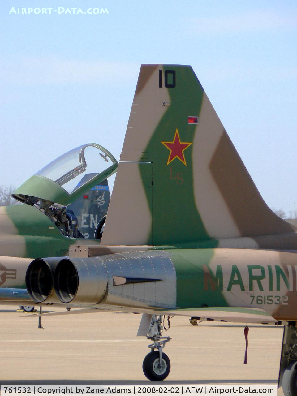 761532, Northrop F-5N Tiger II C/N L.1007, Marine F-5 Agressor of VMFT-401 at Alliance Fort Worth