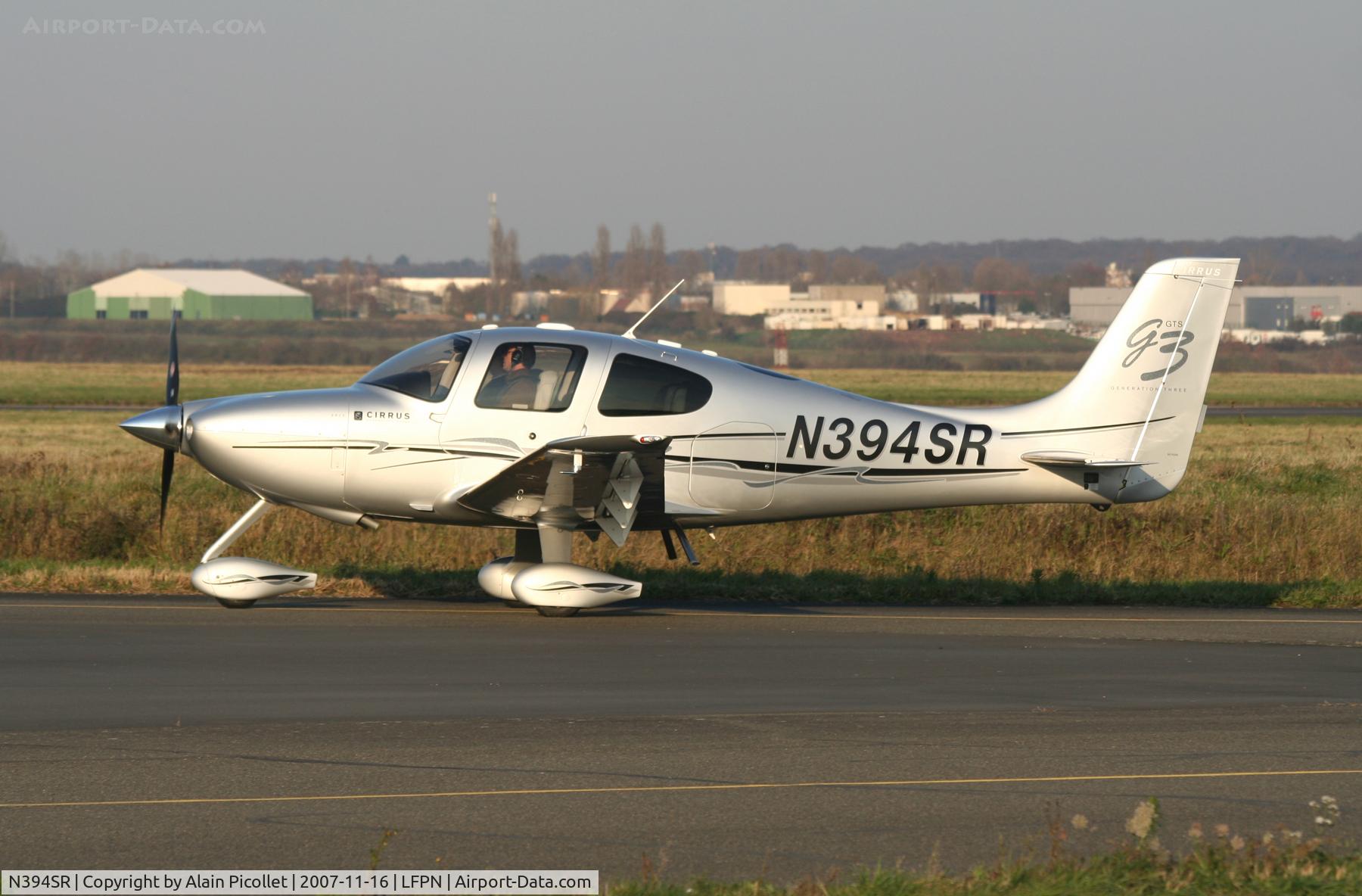 N394SR, 2007 Cirrus SR22 G3 GTS C/N 2709, port side
