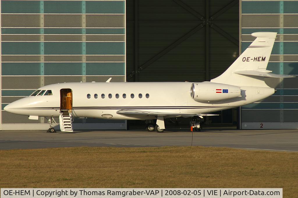 OE-HEM, 2003 Dassault Falcon 2000 C/N 207, Business Express Dassault Falcon 2000