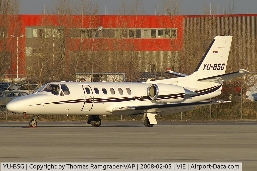 YU-BSG, 2003 Cessna 550 Citation Bravo C/N 550-1049, Prince Aviation Cessna 550 Citation 2