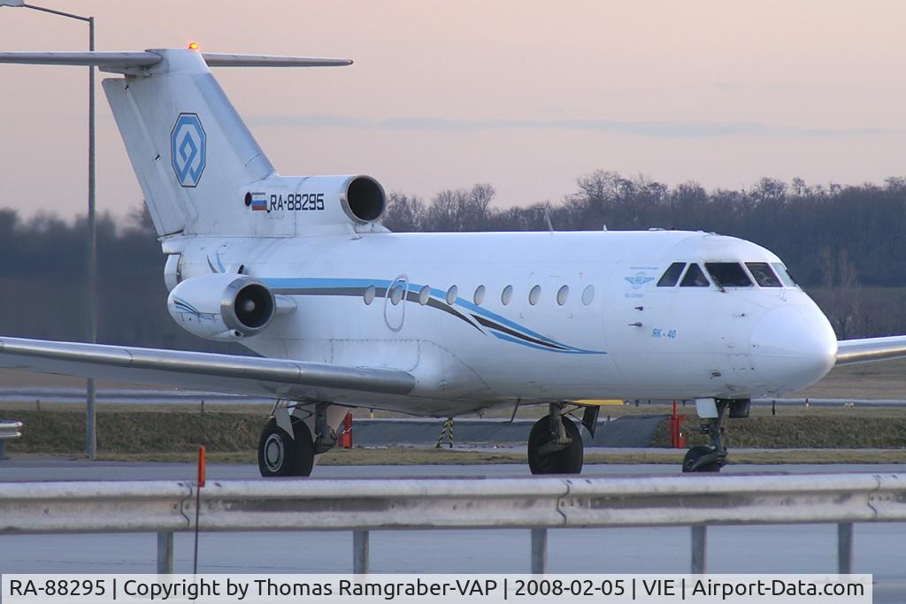 RA-88295, 1973 Yakovlev Yak-40 C/N 29-13, Yakservice Yakovlev 40