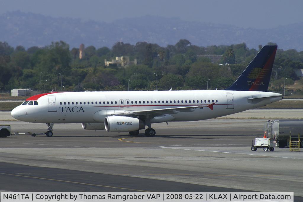 N461TA, 2000 Airbus A320-233 C/N 1300, TACA International Airlines Airbus A320
