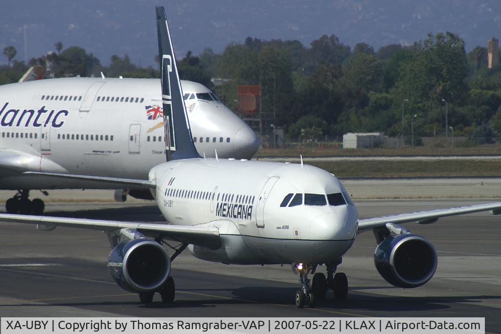XA-UBY, 2005 Airbus A318-111 C/N 2552, Mexicana Airbus A318